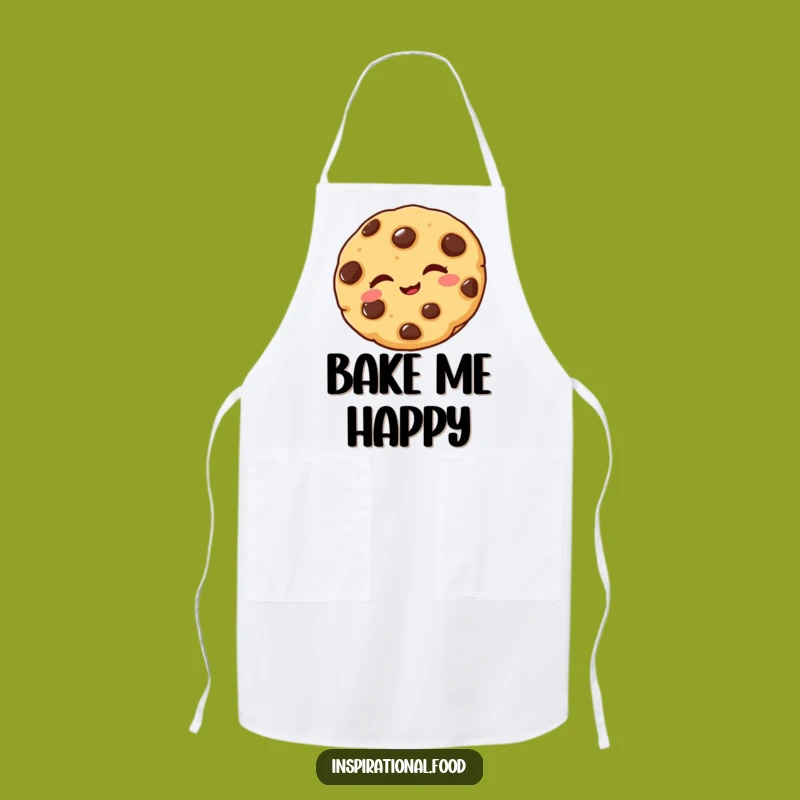 Funny Cookie Apron: Delighted Winks While Baking, Perfect Funny Gift