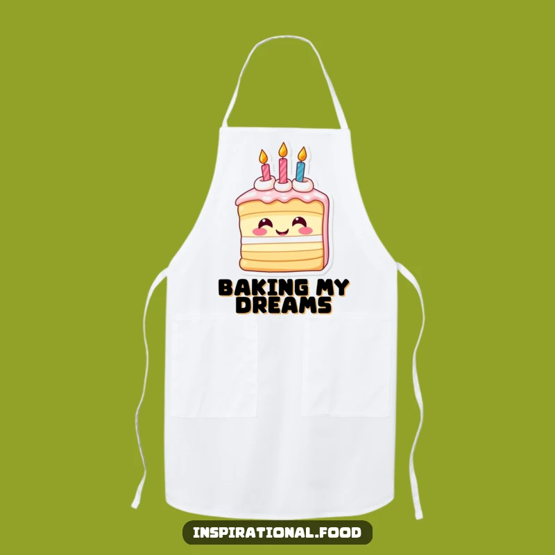 Funny Cake Apron - Inspired Birthday Kitchen Gift