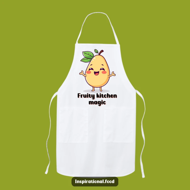 Funny Fruit Concept Apron: Cook with Imaginative Flair and Humor