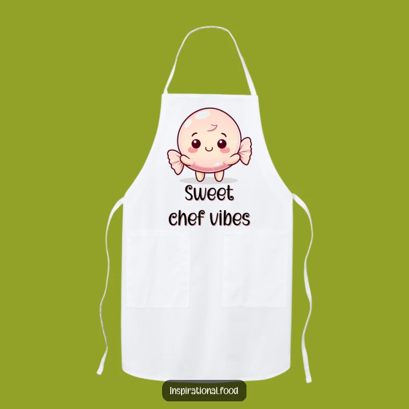 Funny Candy Character Apron - Bake with Sweetness Funny Gift
