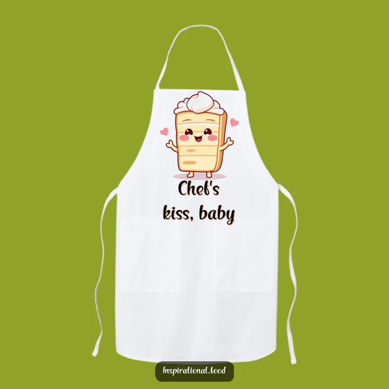 Funny Chef Apron: Giggling Cake's Secret Recipe, Culinary Fun Kitchen Wear