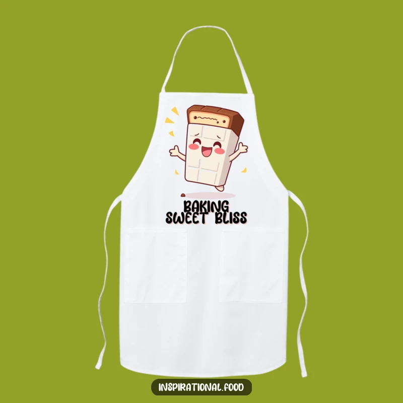 Funny Chocolate Bar Apron: Bake with Sweet, Humorous Flair