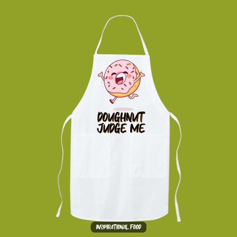 Funny Donut Apron: Ecstatic Sprinkles While You Cook, Perfect Funny Gift