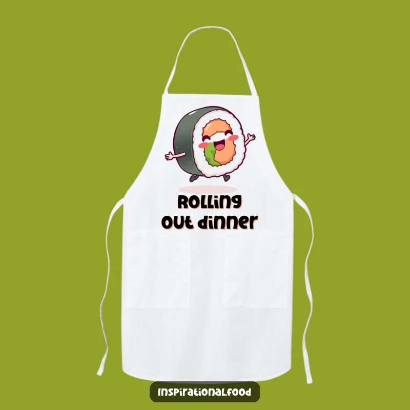 Funny Sushi Chef Apron: Cook with Joy and Deliciousness
