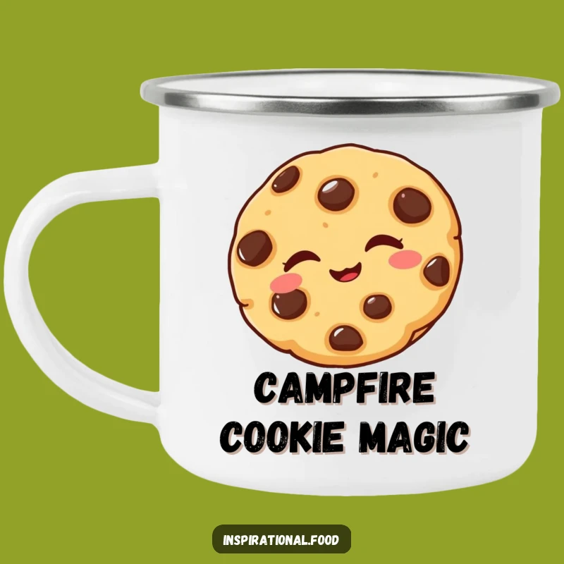 Funny Cookie Camping Mug: Delighted Winks Outdoors, Perfect Funny Gift