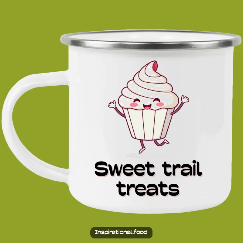 Funny Cupcake Dance Camping Mug: Sweet Sips on the Go