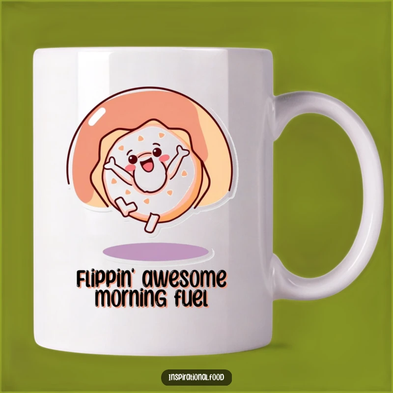 Funny Doughnut Cartwheel Mug: A Hilarious Treat for Any Sweet Tooth Lover