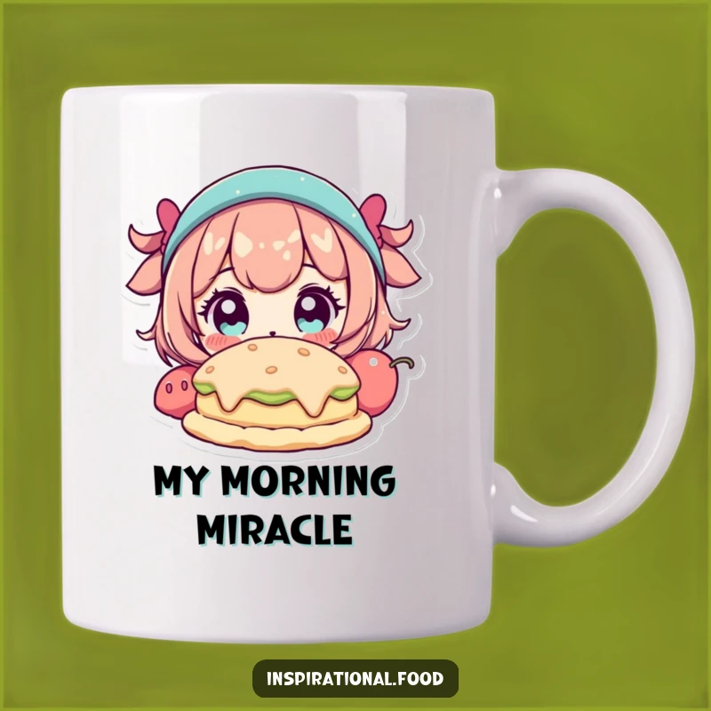 Funny Fantastical Food Mug - Wide-Eyed Wonder for Your Morning Coffee