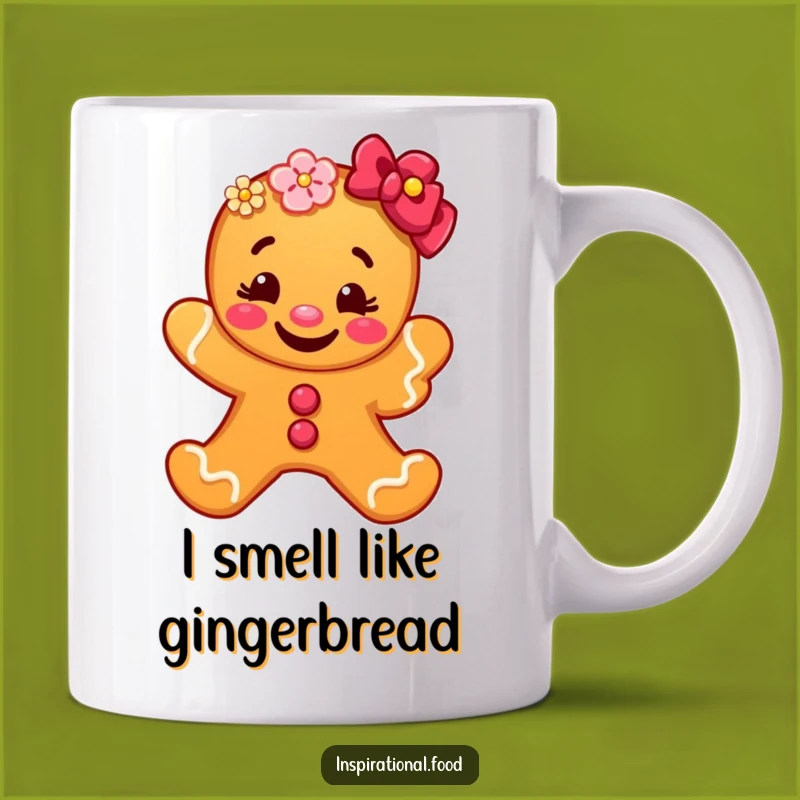 Funny Gingerbread Man Flower Mug: A Hilarious Gift for Gardeners and Sweet Treat Lovers