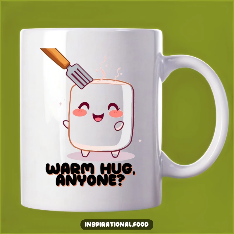 Funny Toasted Marshmallow Mug: A Cheerful Blush Makes A Perfect Funny Gift