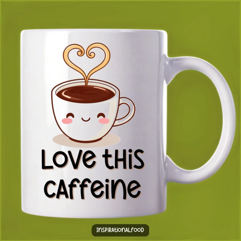 Funny Coffee Heart Steam Mug: Share Your Love with This Warm, Cheerful Brew