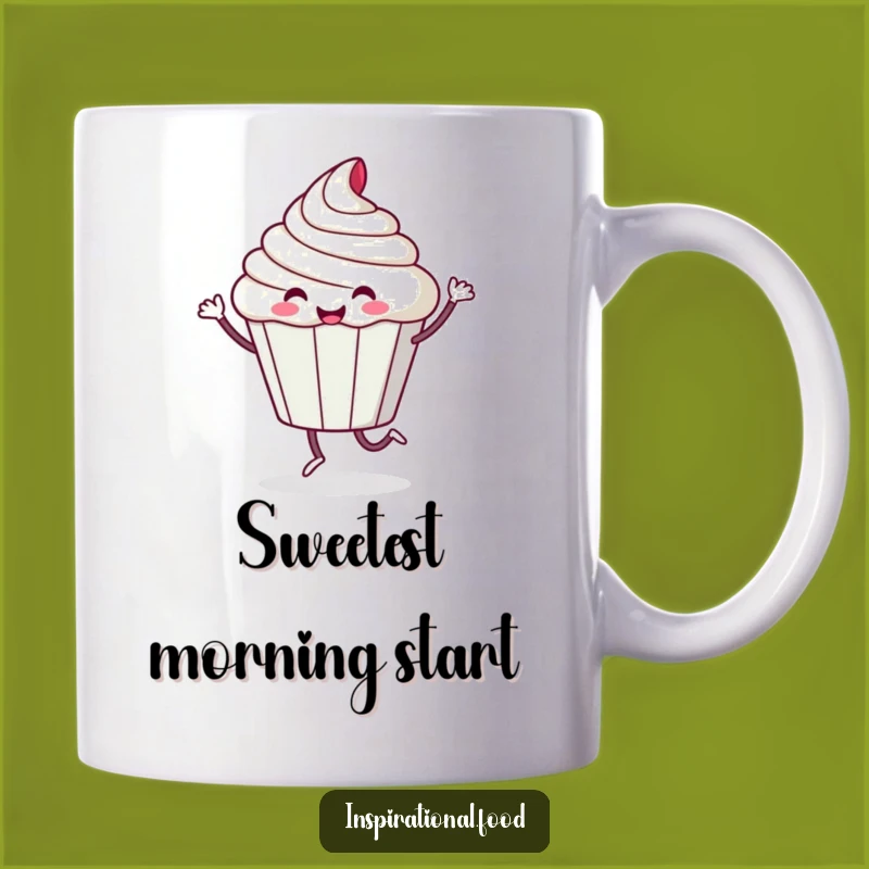 Funny Cupcake Dance Mug: A Sweet and Humorous Treat Gift