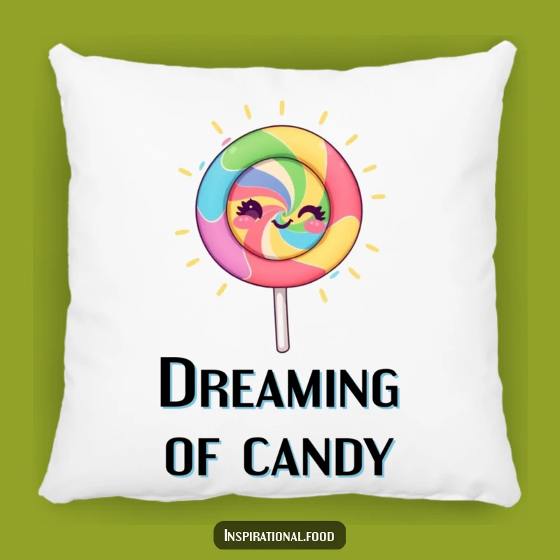 Funny Lollipop Spin Pillow: Cozy Comfort Meets Vibrant Creative Energy
