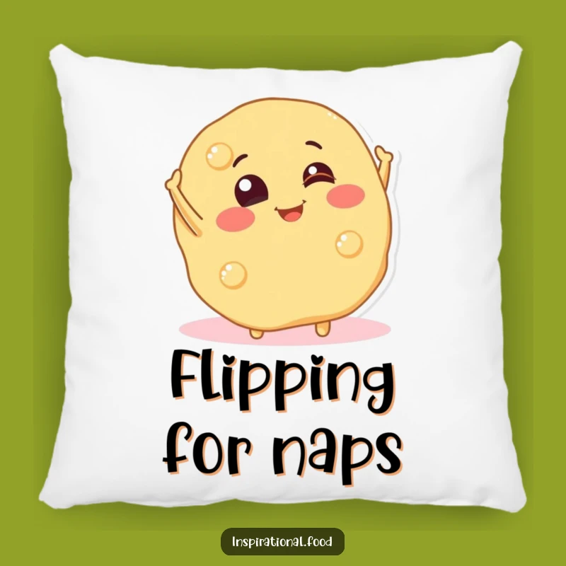 Funny Flipping Pancake Pillow: Comfy Comfort with Breakfast Fun