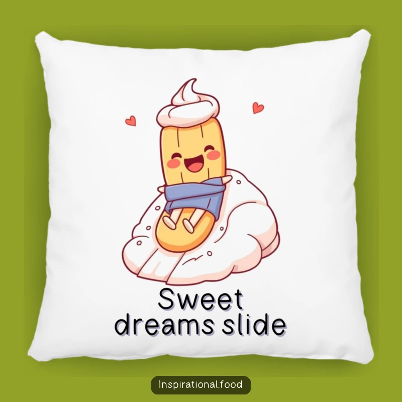 Funny Baguette Meringue Pillow: Cozy Culinary Comfort, Adorable Foodie Gift