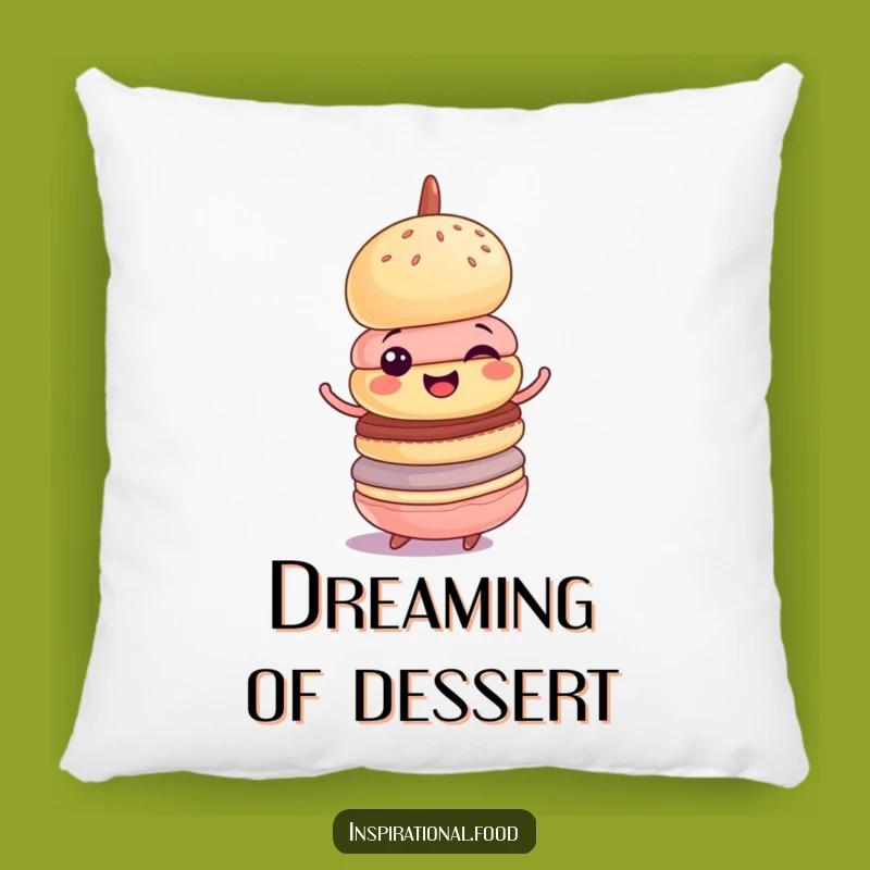 Funny Macaron Pillow - Cozy Wobbly Spin Cushion Gift