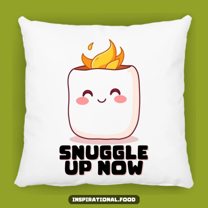 Funny Toasted Marshmallow Pillow: Cuddle Up With Sweetness!