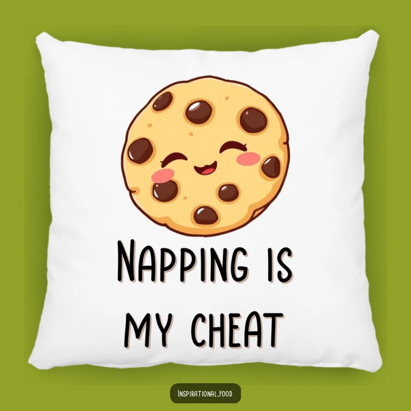 Funny Cookie Pillow: Delighted Wink Comfort, Perfect Funny Gift Accent