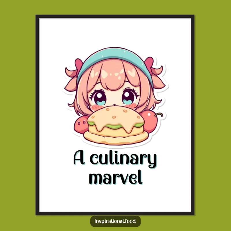 Funny Fantastical Food Digital Art - Instant Wonder for Your Walls