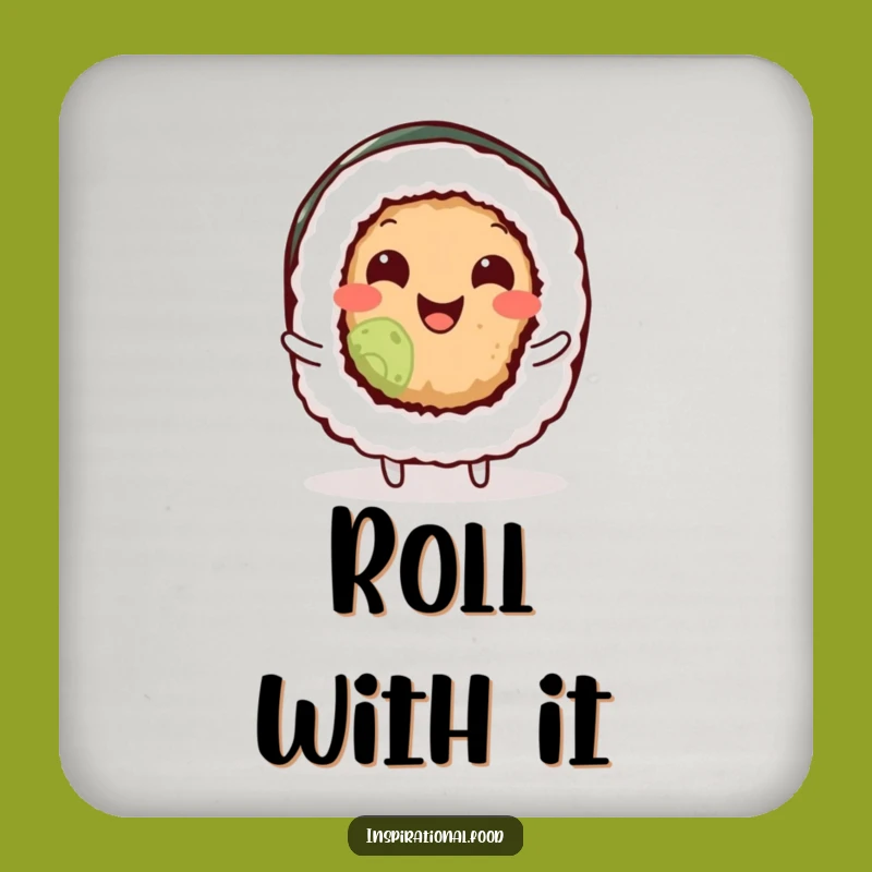 Funny Sushi Roll Coaster Set: Protect Surfaces with Wiggling Foodie Fun