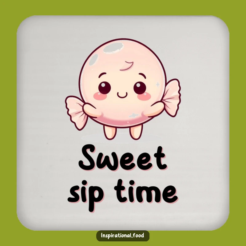 Funny Candy Character Coaster - Protect Surfaces Funny Gift