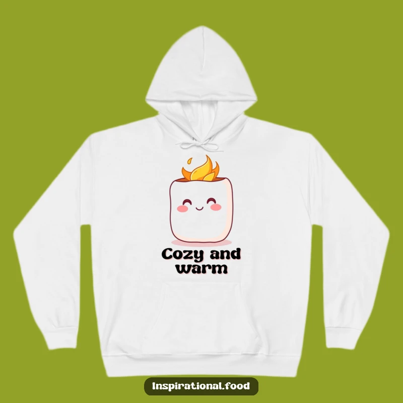 Cozy Funny Toasted Marshmallow Hoodie: Warm Hugs Guaranteed!