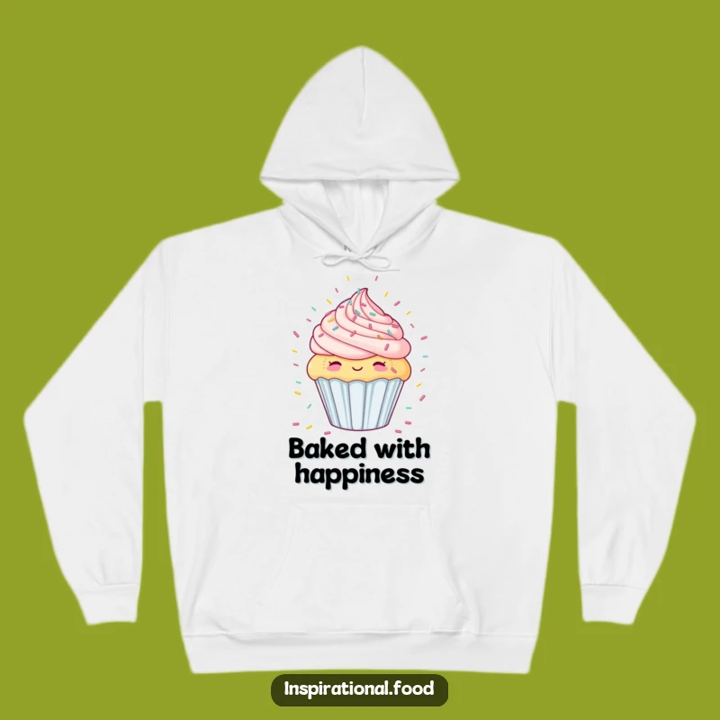 Funny Cupcake Sprinkle Shower Hoodie - Cozy Up with Sweet Dreams