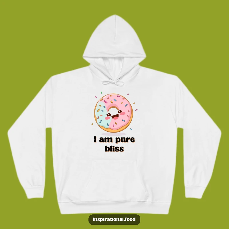 Funny Sprinkled Donut Hoodie: Cozy Giggles and Sweetness, Ultimate Funny Gift