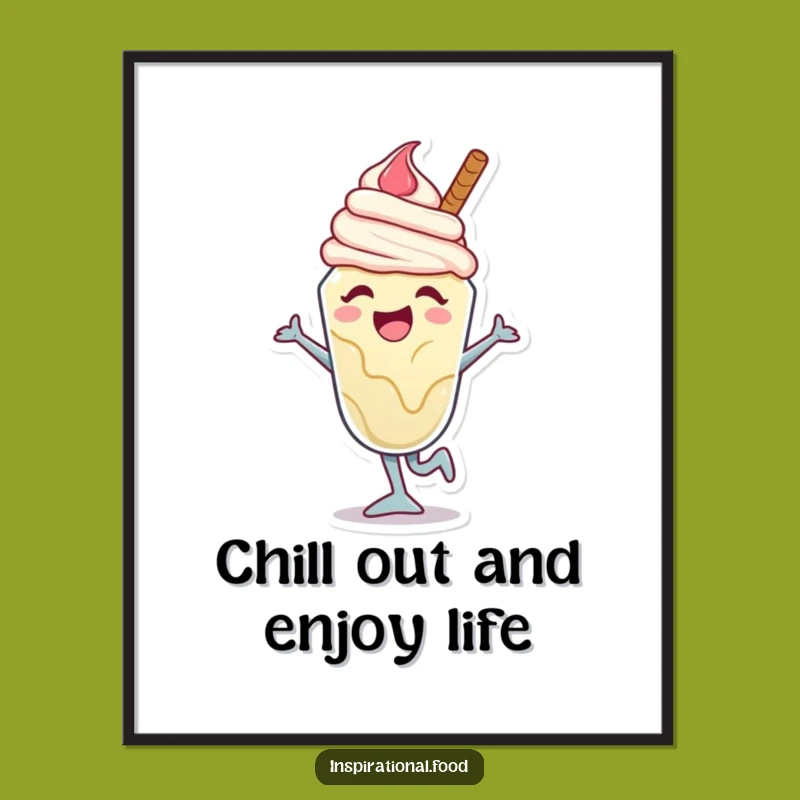 Free Printable Ice Cream Wall Art: Funny Downloadable Decor for Playful Spaces