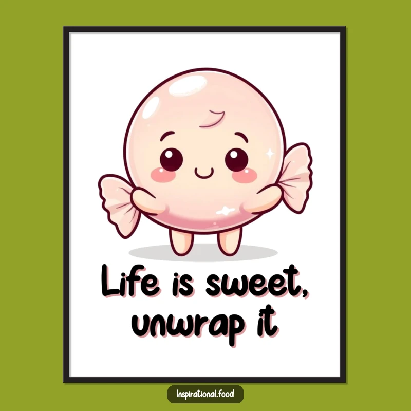 Free Printable Sweet Glow Wall Art: Funny Downloadable Gift