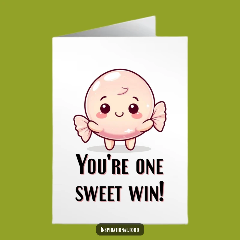 Free Printable Sweet Success Card: Funny Downloadable Gift