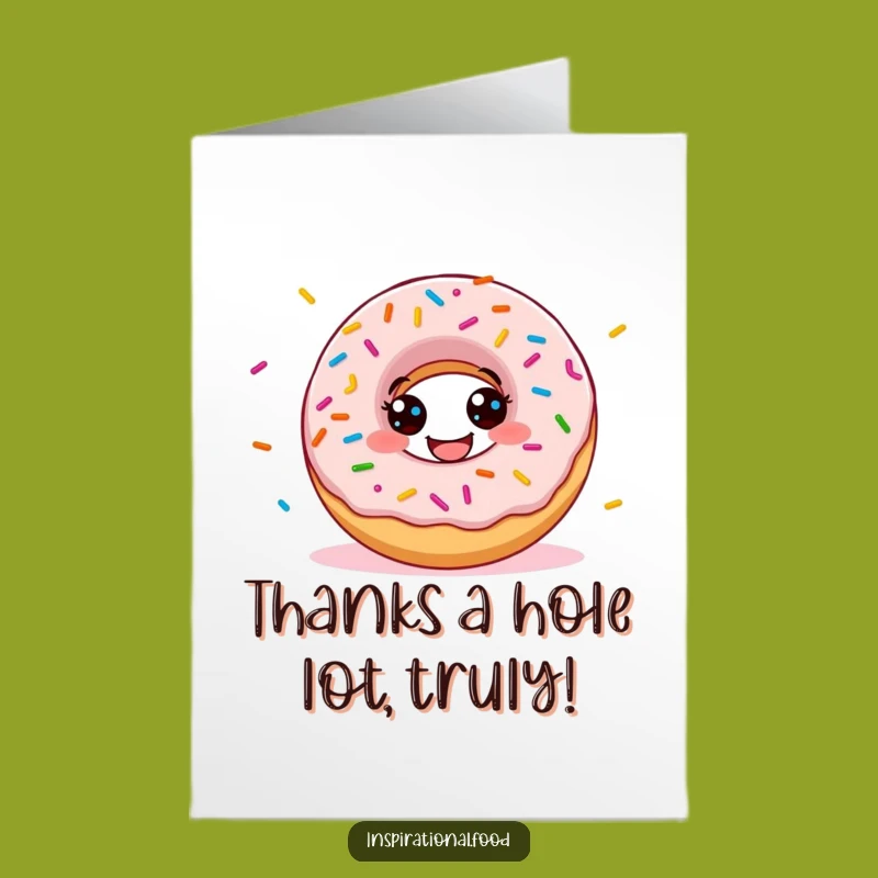 Free Printable Donut Thank You Card: Scatter Gratitude with This Hilarious Downloadable