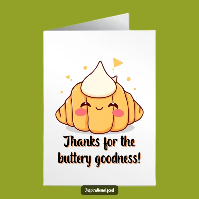 Free Printable Thank You Croissant Card: A Buttery Dream of Gratitude