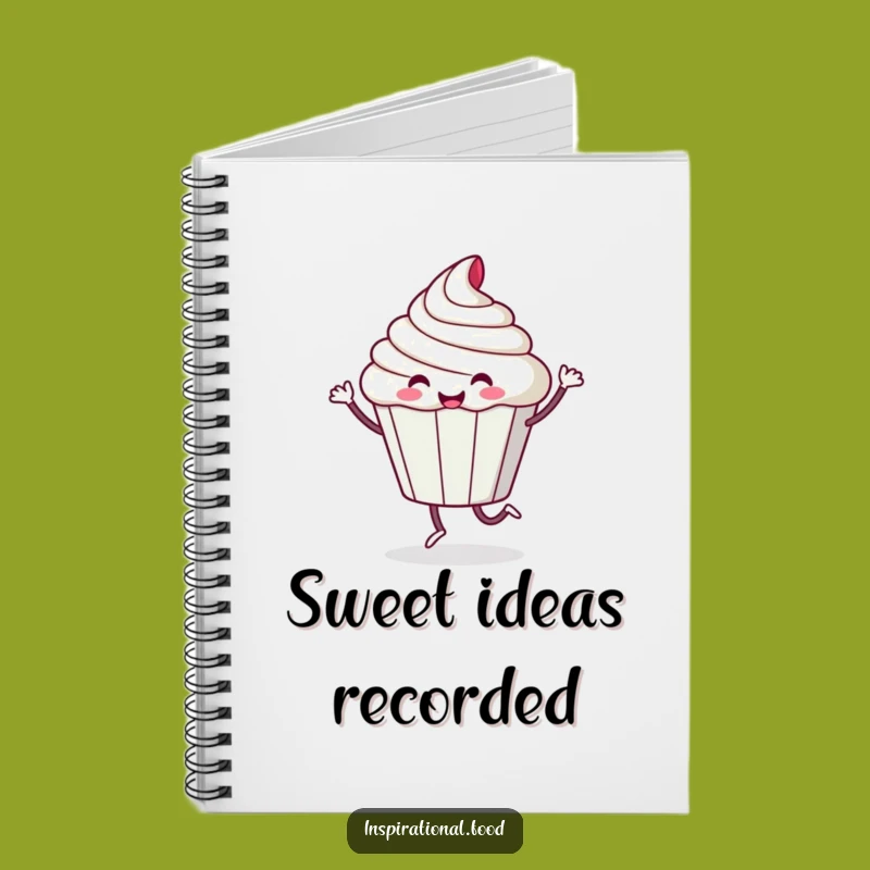 Funny Cupcake Dance Notebook: Jot Down Sweet, Humorous Ideas