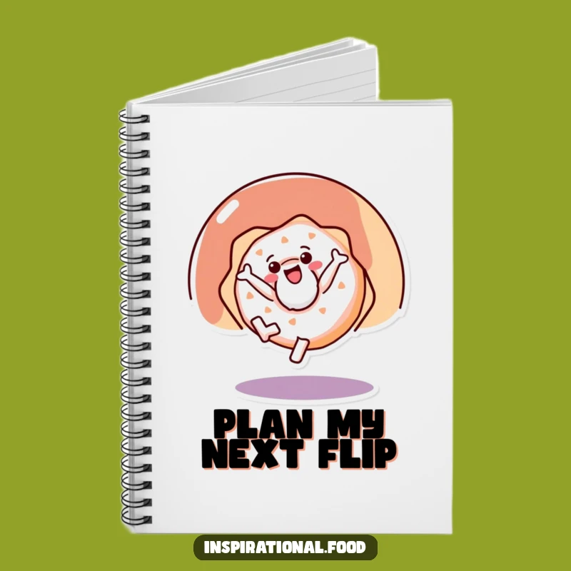Funny Doughnut Cartwheel Notebook: Jot Down Ideas with Hilarious Flair