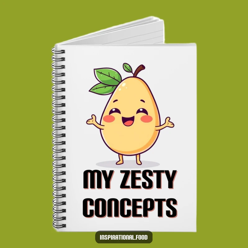 Funny Fruit Concept Notebook: Capture Your Foodie Ideas with Humor