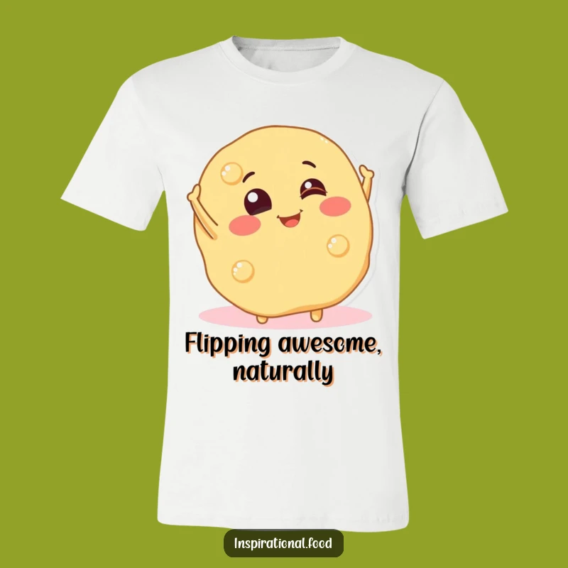 Funny Flipping Pancake T-Shirt: Playful & Deliciously Humorous Wear