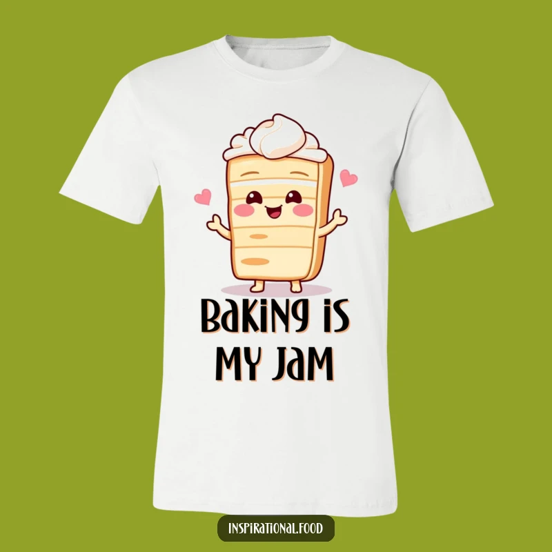 Funny Baker Tee: Giggling Cake's Recipe Secret, Deliciously Humorous Gift Shirt