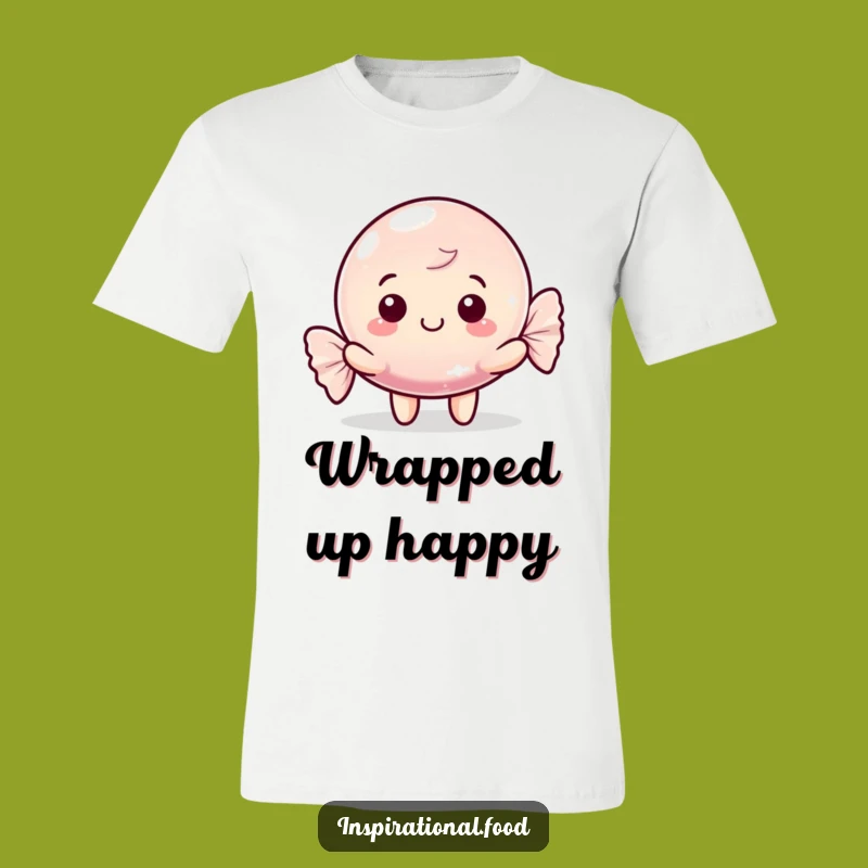 Funny Candy Character T-Shirt - Unwrap the Laughter Funny Gift