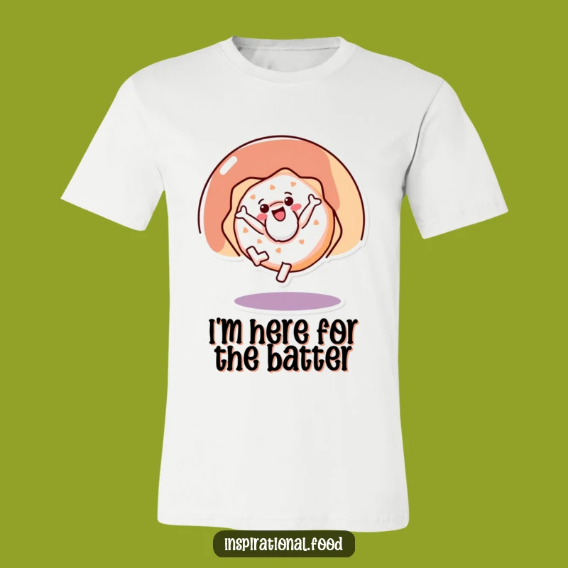 Funny Doughnut Cartwheel T-Shirt: Wear Your Joyful Energy with This Hilarious Tee