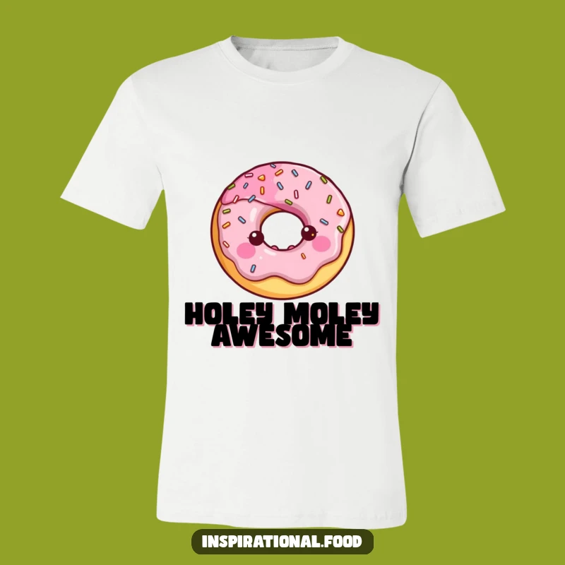 Funny Donut Halo T-Shirt: Sprinkled with Happiness, A Hilarious Gift!