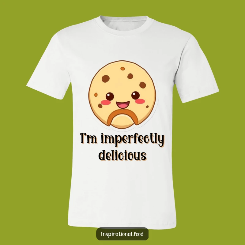 Funny Cookie Bite T-Shirt: Wear Your Smile with This Deliciously Playful Tee