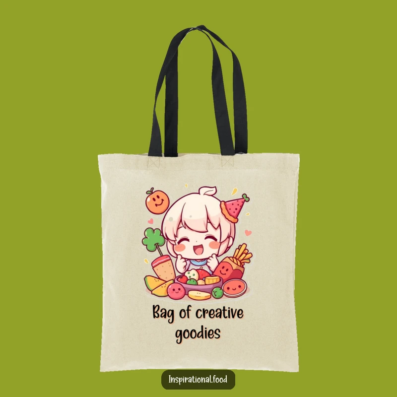 Funny Food Arranger Tote Bag - Carry Your Creations with Style