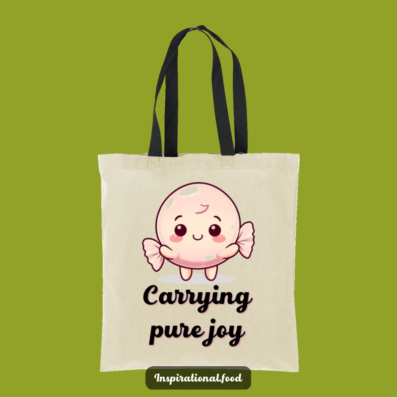 Funny Candy Character Tote Bag - Carry Your Sweetness Funny Gift