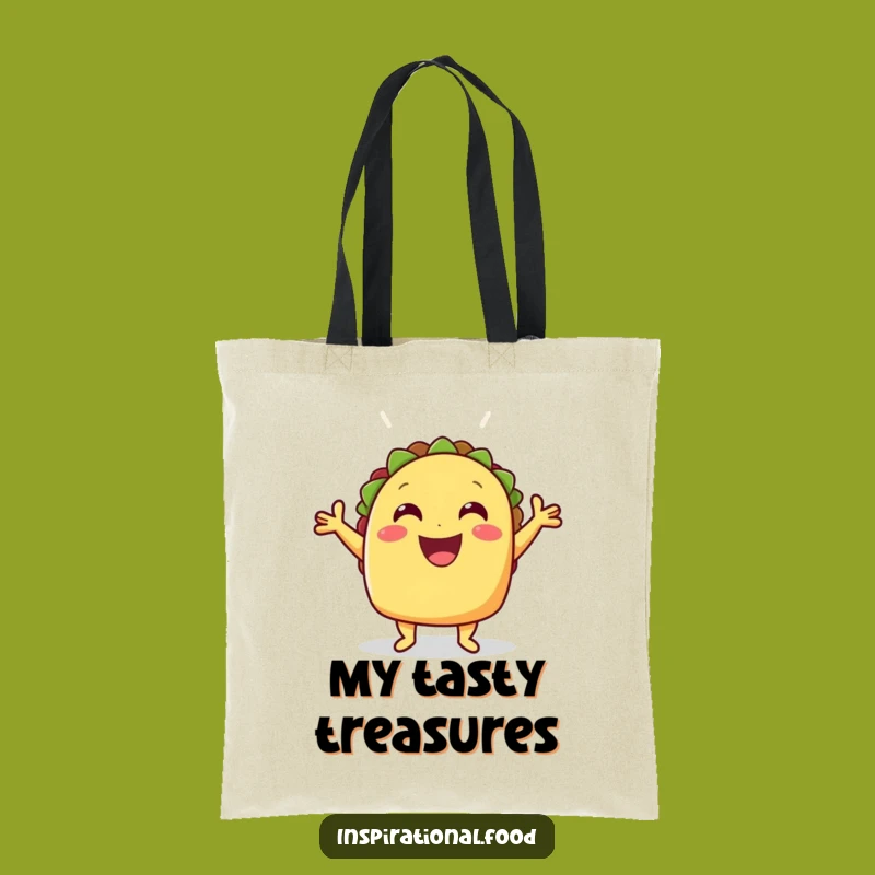 Funny Taco Tote Bag: Carry Your Fiesta Essentials in Style