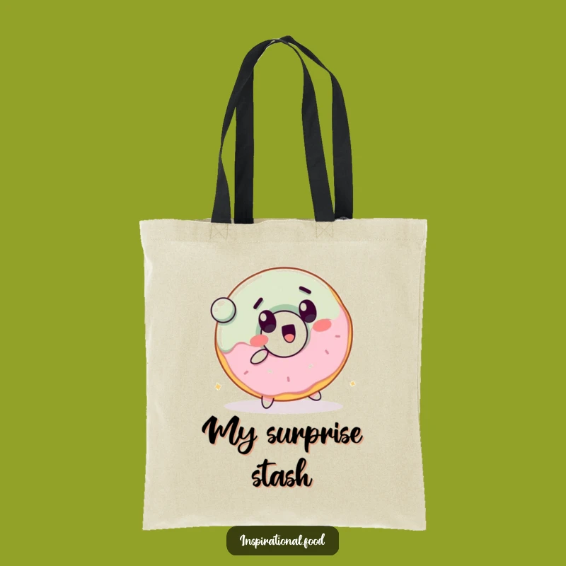 Funny Bouncing Donut Tote Bag: Carry Your Fun with Sweet Style